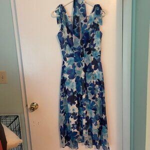 DKNY maxi floral dress